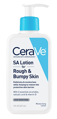 CeraVe SA Lotion for Rough & Bumpy Skin bottle