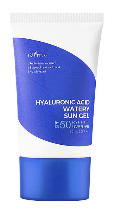 Isntree Hyaluronic Acid Watery Sun Gel SPF50+ tube