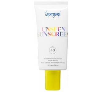 Supergoop! Unseen Sunscreen SPF 40 tube